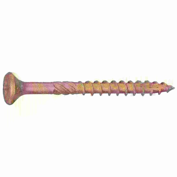 Saberdrive Deck Screw, #9 x 2 in, Steel, Flat Head, Torx Drive, 620 PK 51182 - main